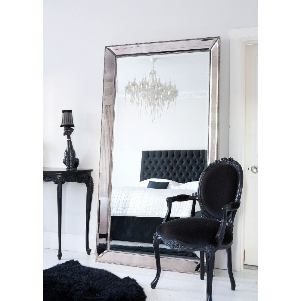 Напольное зеркало "Уилшир" (pale silver)